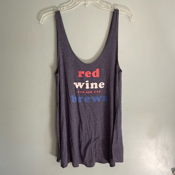 WildFox Red Wine And Brews Tank Top - Picture 3 of 7